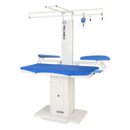 Reliable 6600VB Professional Rectangular Vacuum Pressing Table with Sleeve Buck and Lifter Set - Sewingmachinesplus.com