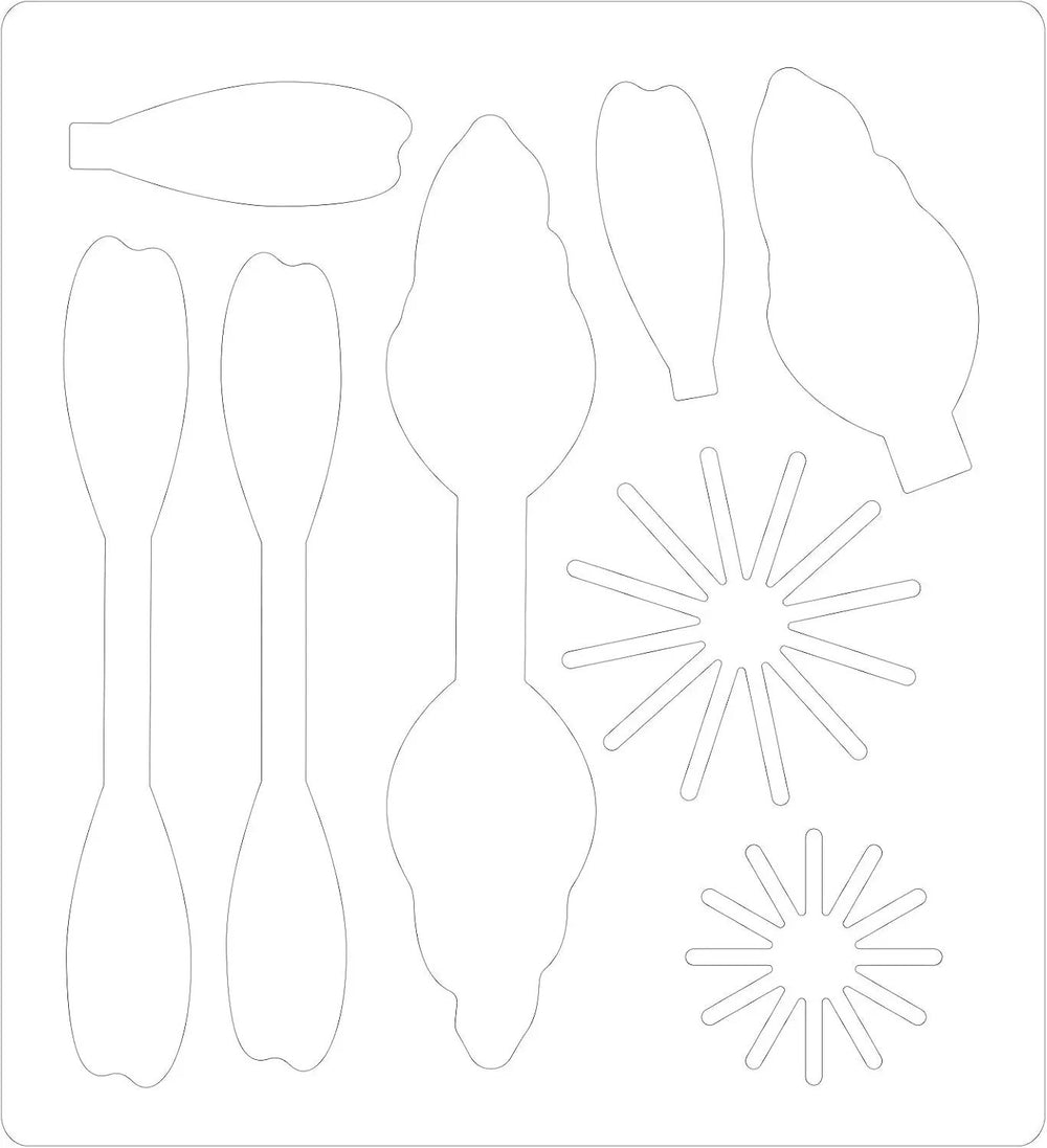 Sizzix Bigz Die Summer Blooms by Jennifer Ogborn - Sewingmachinesplus.com