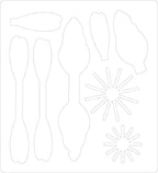 Sizzix Bigz Die Summer Blooms by Jennifer Ogborn - Sewingmachinesplus.com