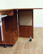 Arrow Serger Cabinet - Teak (62035)