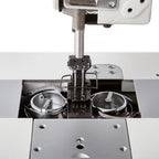 Reliable 4510TW Twin Needle Lockstitch, Walking Foot With Step Height Adjuster - Sewingmachinesplus.com