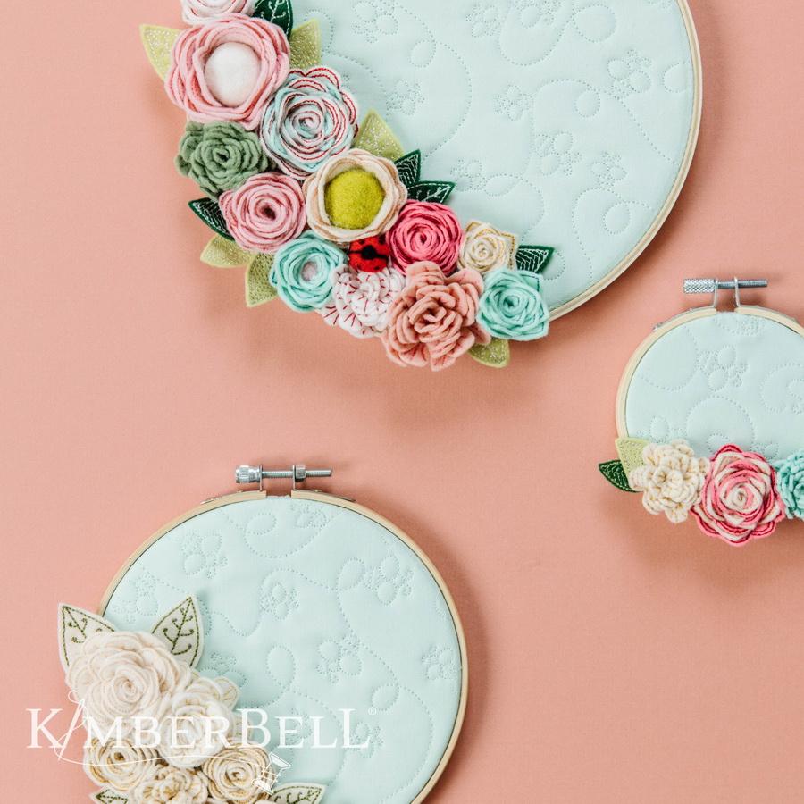 Kimberbell Spring Showers Machine Embroidery - Sewingmachinesplus.com