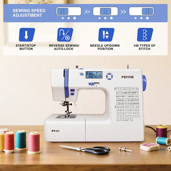 FY - 600 Computerized Sewing Machine - Sewingmachinesplus.com