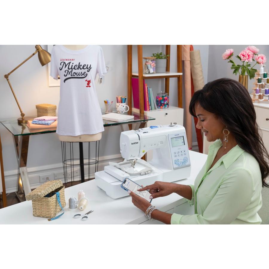 Brother NS1850D Combination Sewing & Embroidery with Disney - Sewingmachinesplus.com
