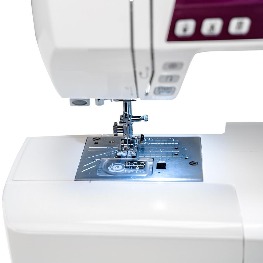 Janome 4120QDC - G Computer Sewing Machine (Purple/Grape Color) - Sewingmachinesplus.com