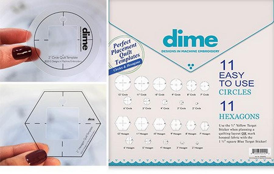 DIME - Perfect Placement Quilt Templates Bundle