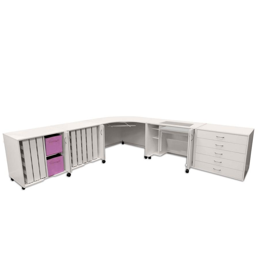 Arrow White Mod 5 Thread Cabinet - 2051