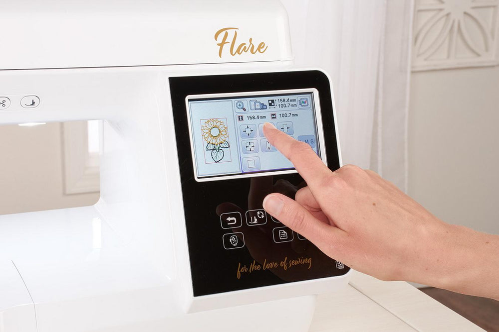 Baby Lock Flare Single Needle Embroidery Machine