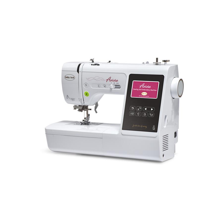 Baby Lock Aurora Embroidery and Sewing Machine (OPEN BOX MODEL) - Sewingmachinesplus.com