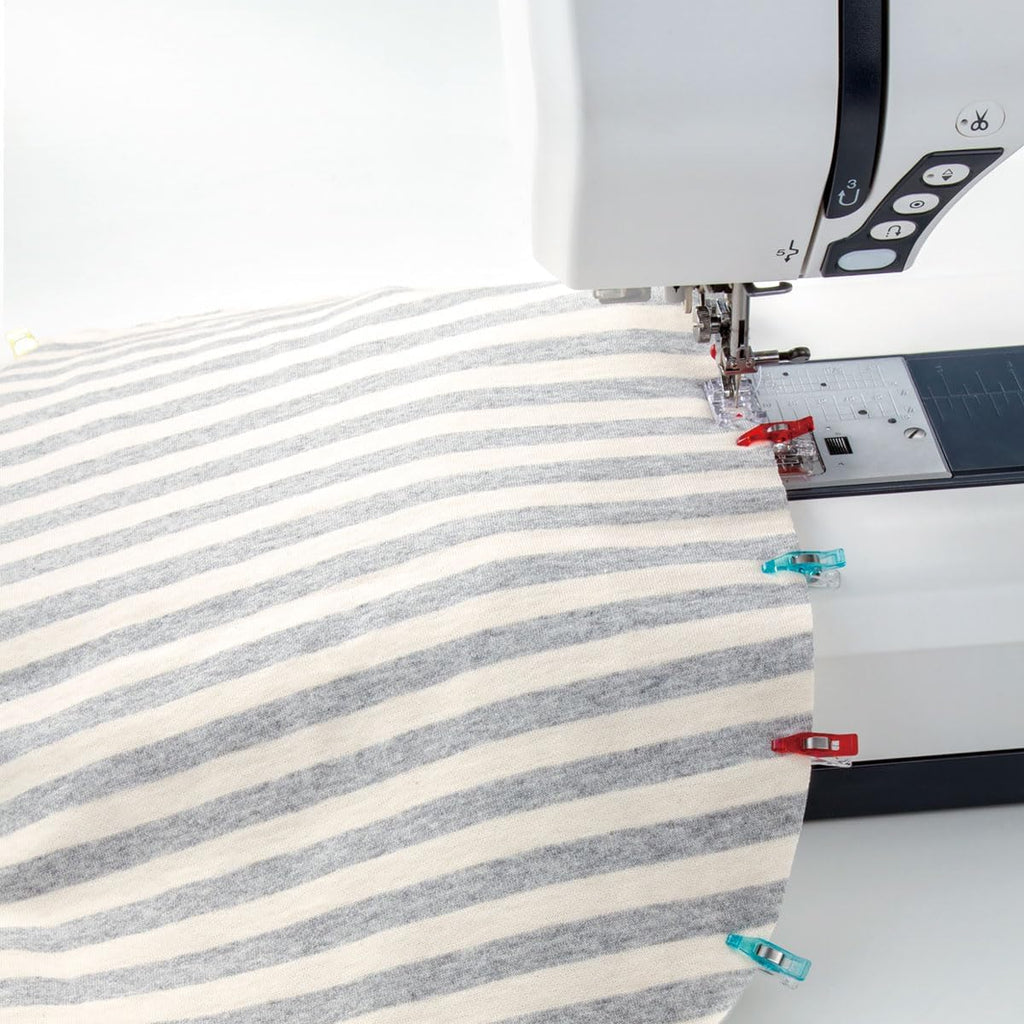 Clover Mini Wonder Clips (Red & Blue/20 pcs.) - Sewingmachinesplus.com