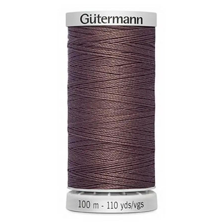 Gutermann Extra Strong Poly 12wt 100m - Rail Gray (Box of 3) - Sewingmachinesplus.com