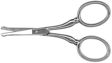 NN 3 1/2" Blunt Nose Travel Embroidery Scissor (7303A)