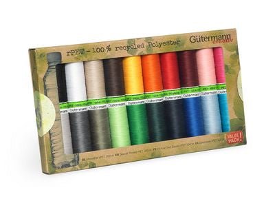 Gutermann Sew - all Thread Set 100m 20 Spools - Sewingmachinesplus.com
