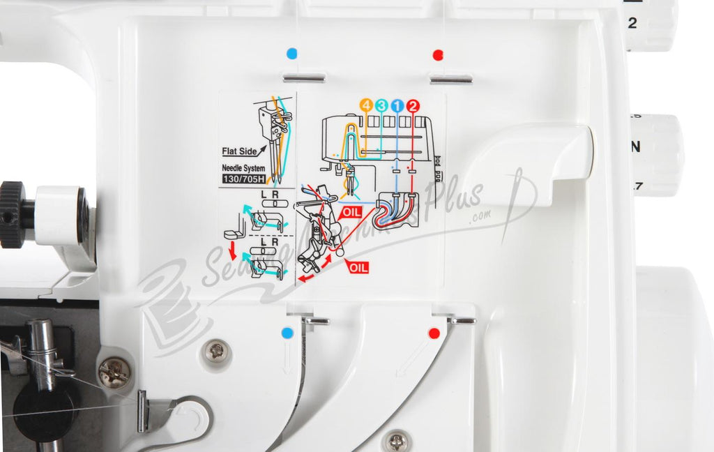 Juki MO-734DE 2/3/4 Thread Serger BONUS PACKAGE