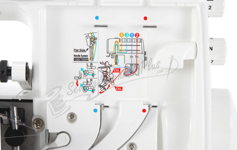 Juki MO-734DE 2/3/4 Thread Serger Overlock Machine