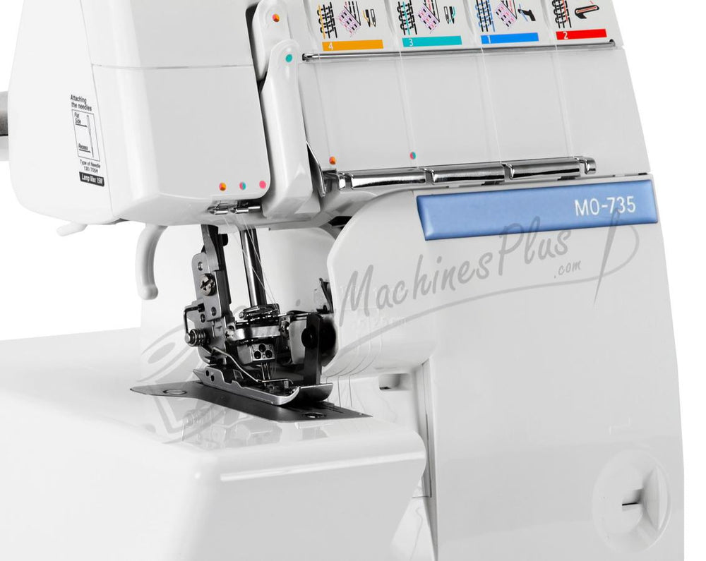 Juki MO-735 2-Needle, 2/3/4/5 Thread Serger Overlock Machine