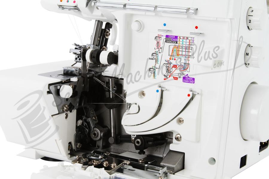 Juki MO-735 2-Needle, 2/3/4/5 Thread Serger Overlock Machine (OPEN BOX MODEL)