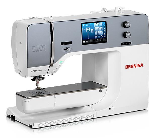 Bernina 750 QE Embroidery, Sewing and Quilting Machine Show Model (Optional Embroidery Unit Available)