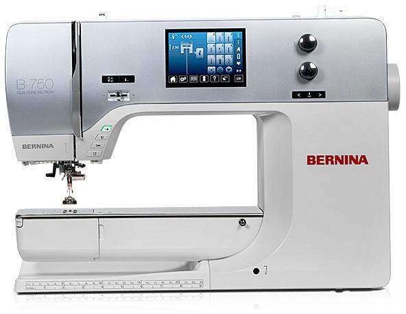 Bernina 750 QE Embroidery, Sewing and Quilting Machine Show Model (Optional Embroidery Unit Available)