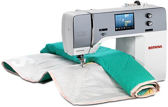 Bernina 750 QE Embroidery, Sewing and Quilting Machine Show Model (Optional Embroidery Unit Available)