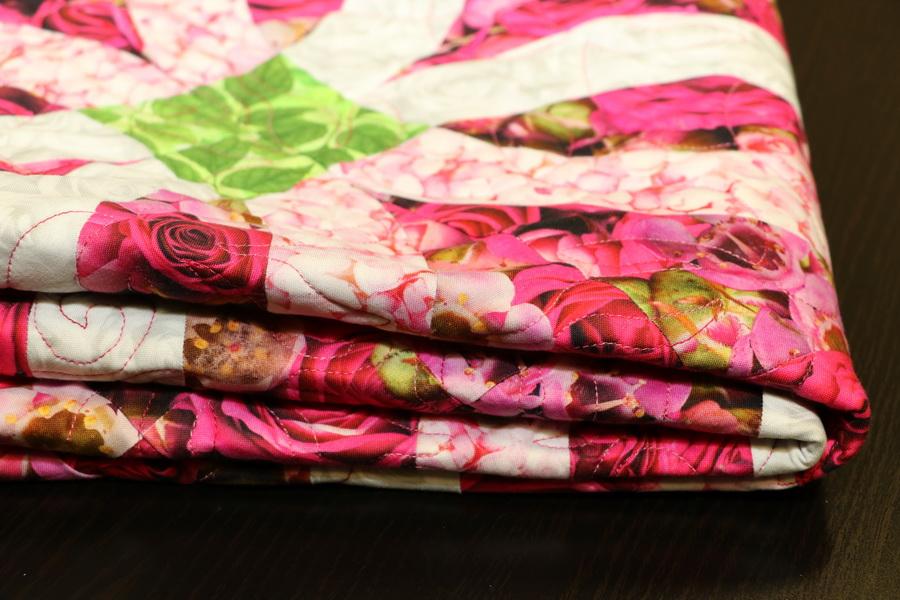 Ready to Sew Budding Romance Pre - cut Quilt Kit - Sewingmachinesplus.com