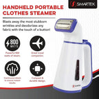 Smartek Handheld Steamer (White) - Sewingmachinesplus.com