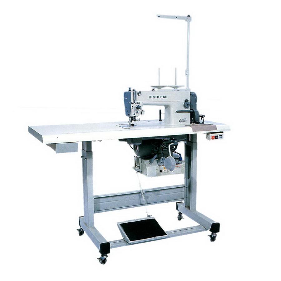 Highlead GC0518, GC0518-H, GC0518-MC, GC0518-MC-D, GC0518A-D3, GC0518-B, GC0518B-D3 Industrial Sewing Machine with Assembled Table and Servo Motor