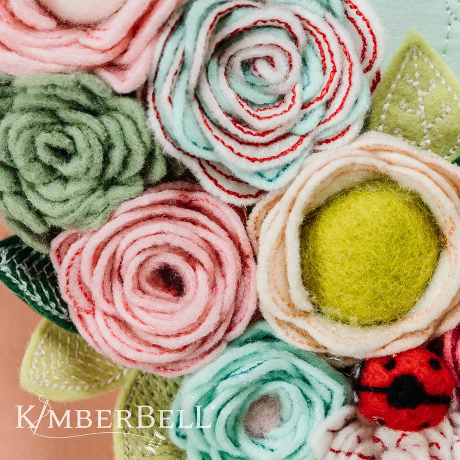 Kimberbell Spring Showers Machine Embroidery - Sewingmachinesplus.com