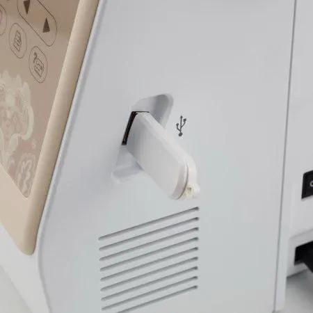 Brother SE625 computerized sewing and embroidery machine, white, factory serviced.