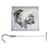 PGM Metal Pattern Hook: Holds 5lbs, 12pcs - 802B-M12