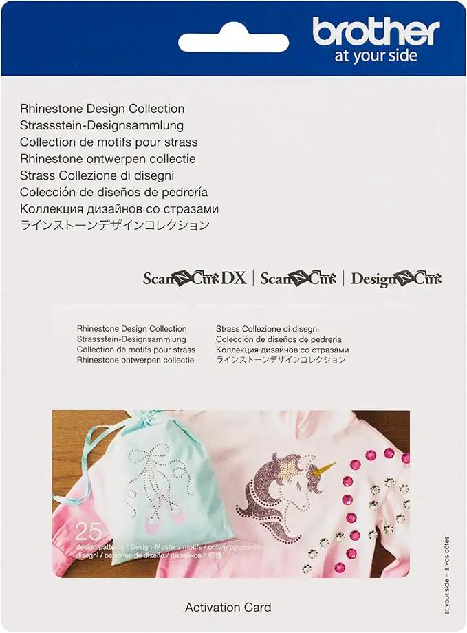 Scan N Cut DX Series Rhinestone Design Collection - Sewingmachinesplus.com