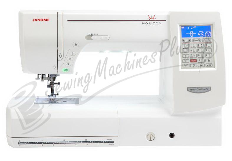 Janome Horizon 8200QC Sewing Machine - Sewingmachinesplus.com