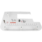 Janome Quilting Accessory Kit in white plastic with built-in measuring rulers
