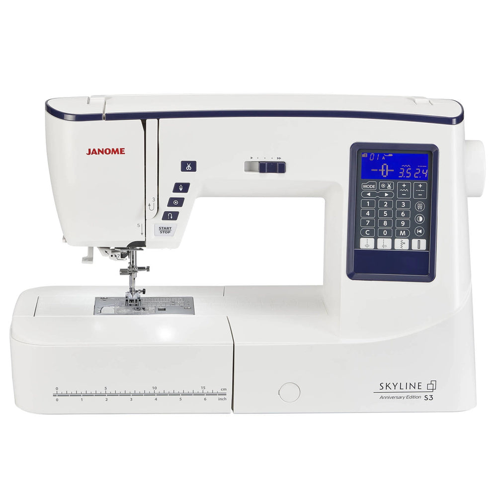 Janome Skyline 3 Anniversary Edition Sewing and Quilting Machine