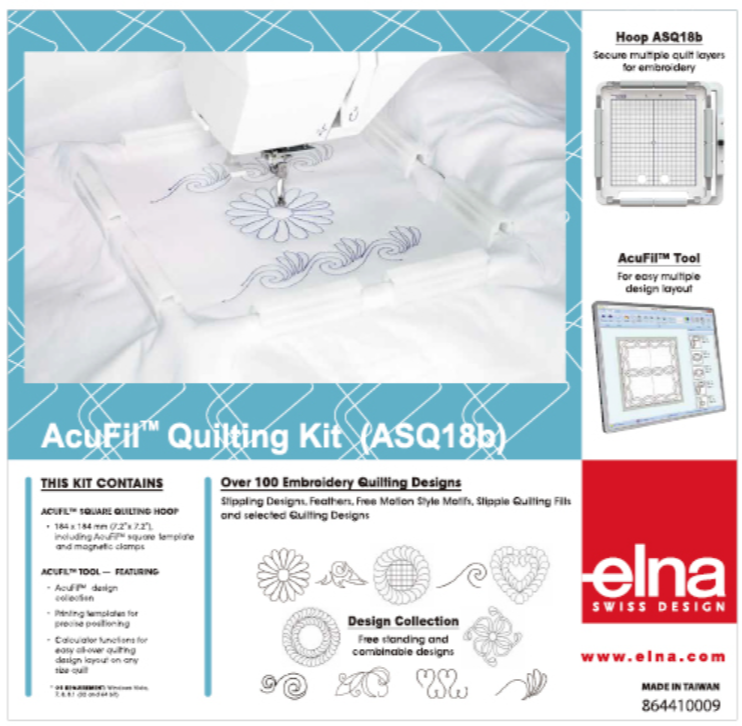 AcuFil Quilting Kit Elna ASQ18B