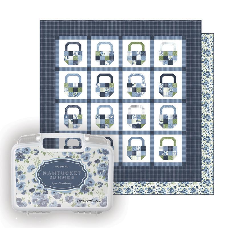 Moda Nantucket Summer Collectors Bin 8x8 Precuts Quilt Pattern