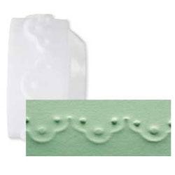 Simplicity Deluxe Rotary Embossing Roll - Scallop