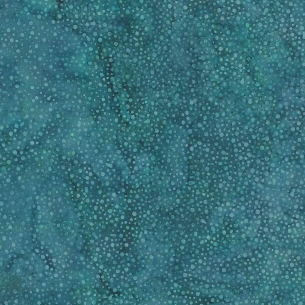 Bali Dots Aquamarine batik quilting fabric by Hoffman Fabrics, SKU 885H-214