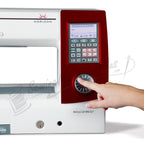 Janome Horizon 8900QCP Limited Edition Sewing Machine w/ Red Face Plate - Sewingmachinesplus.com