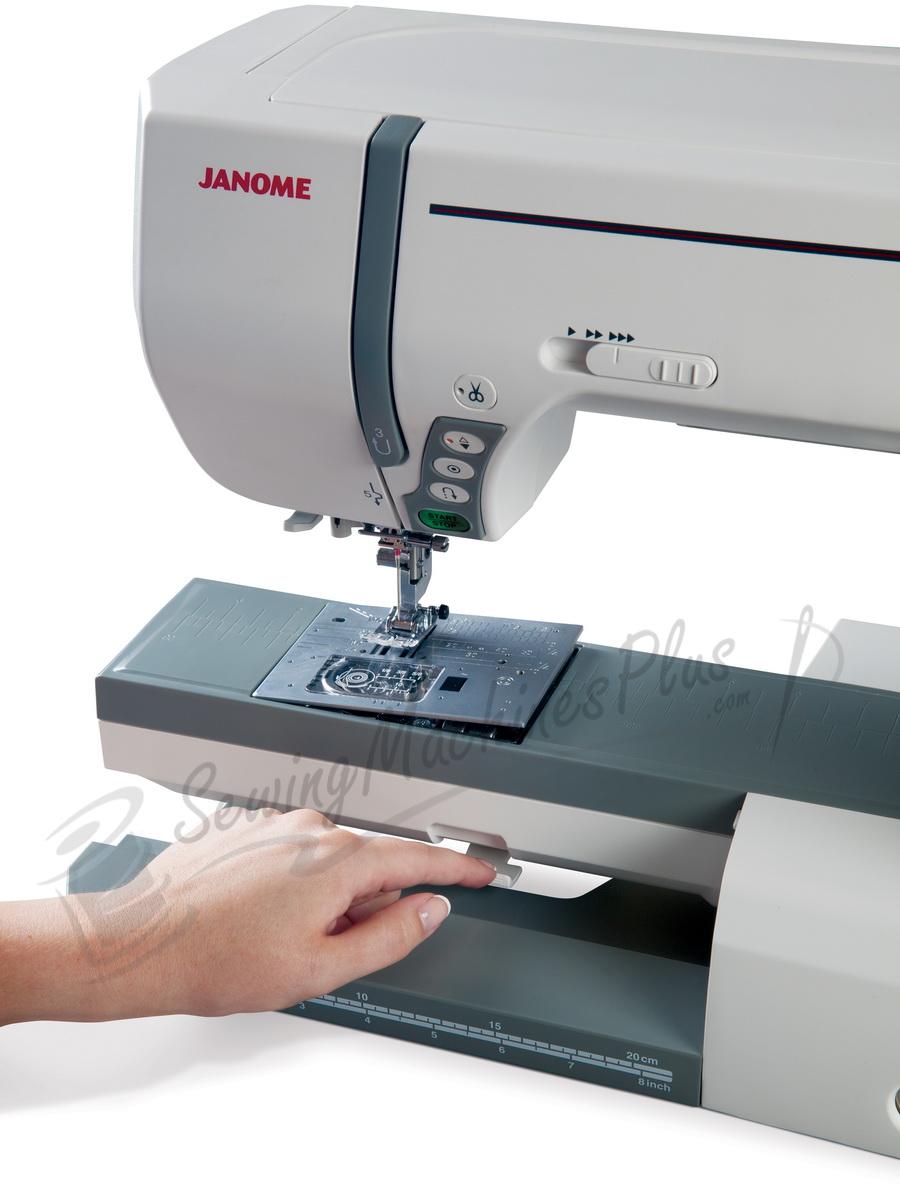 Janome Horizon 8900QCP Limited Edition Sewing Machine w/ Red Face Plate - Sewingmachinesplus.com