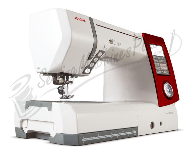 Janome Horizon 8900QCP Limited Edition Sewing Machine w/ Red Face Plate - Sewingmachinesplus.com