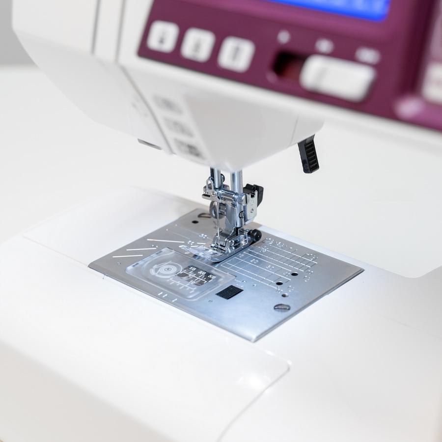 Janome 4120QDC - G Computer Sewing Machine - Purple/Grape Color (OPEN BOX MODEL) - Sewingmachinesplus.com