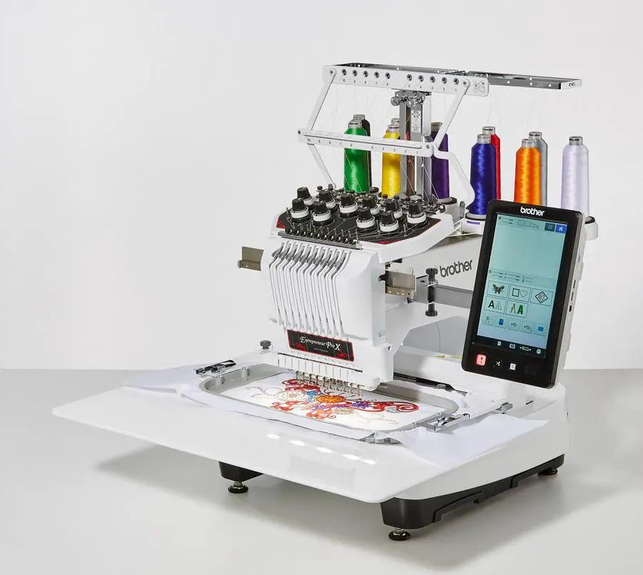 Brother Entrepreneur ProX PR1050X Multi - Needle Embroidery Machine - Sewingmachinesplus.com