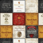 Wine Night Table Set Fabric Quilt Kit (Placemat and Table Runner) - Sewingmachinesplus.com