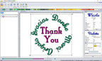 Doorbuster Brother Initial Stitch Embroidery Lettering & Monogramming Software (SAINIT) - Sewingmachinesplus.com