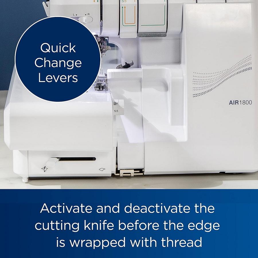 Brother Airflow 1800 Serger Machine - Sewingmachinesplus.com