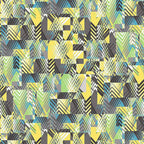 Black White and Citrus Fabric Kit - Sewingmachinesplus.com