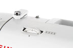 Singer 2010 Superb computerized sewing machine, white finish with top stitch dial.