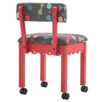 Arrow 6106 Red or 6109 Blue Sewing Chair - Cats Meow Print