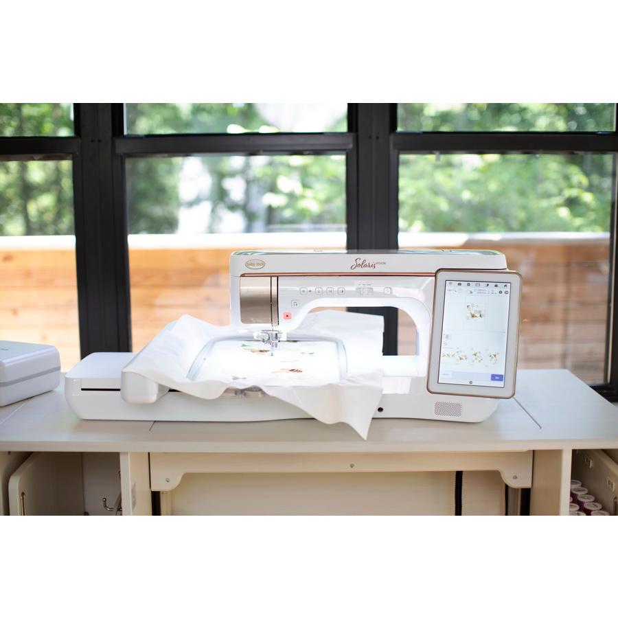 Baby Lock Solaris Vision Embroidery, Quilting and Sewing Machine - Sewingmachinesplus.com